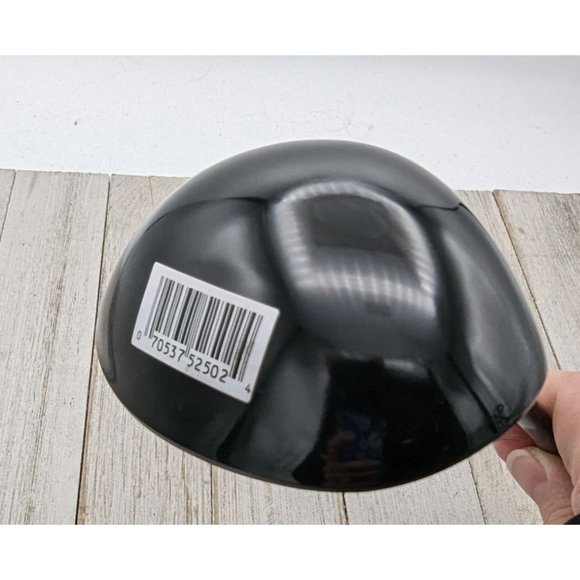 Hutzler Solid Serving Ladle Soup Spoon Melamine 11" Black No 525 - Picture 6 of 6